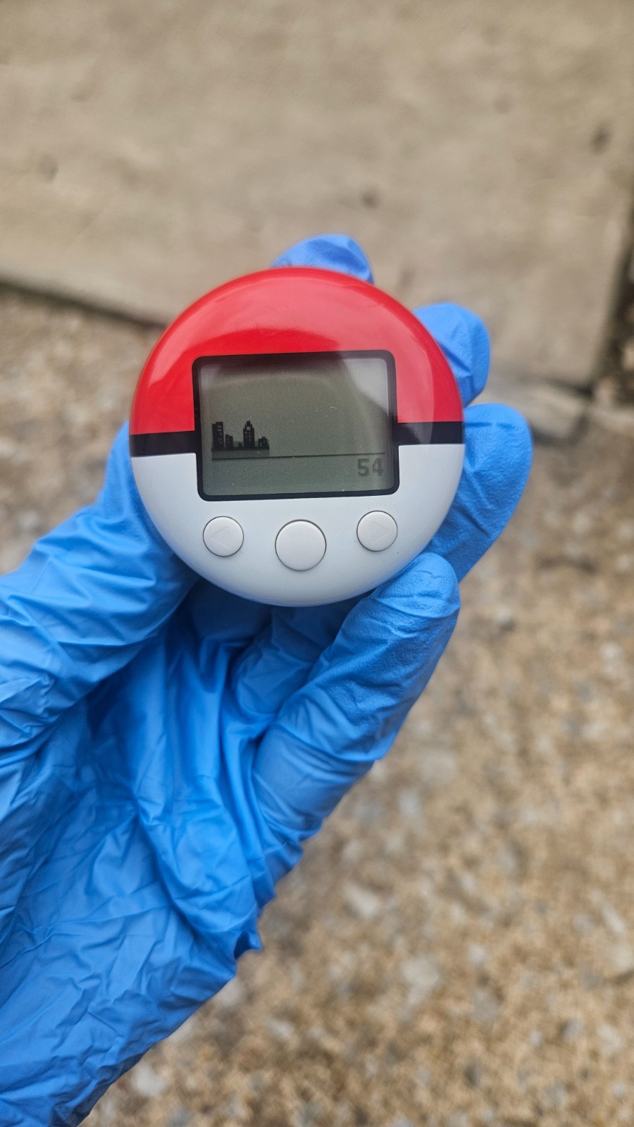 Working ENGLISH Nintendo Pokéwalker w/ new battery NTR-032 w/CLIP