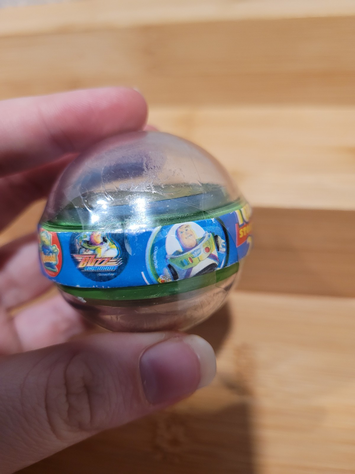 1999 Vintage Toy Story 2 Buzz Lightyear Yo-Yo Clear Ball Toy Sealed NOS