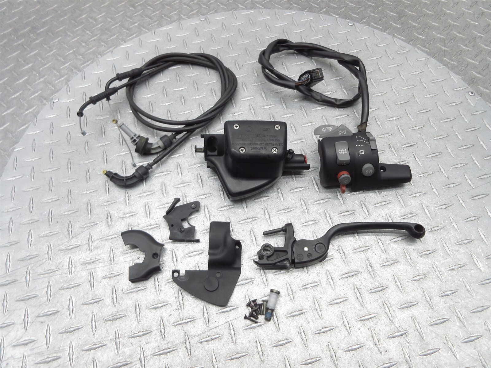 2009 07-09 BMW R1200 R1200RT OEM Front Brake Master Cylinder Right Handle Switch