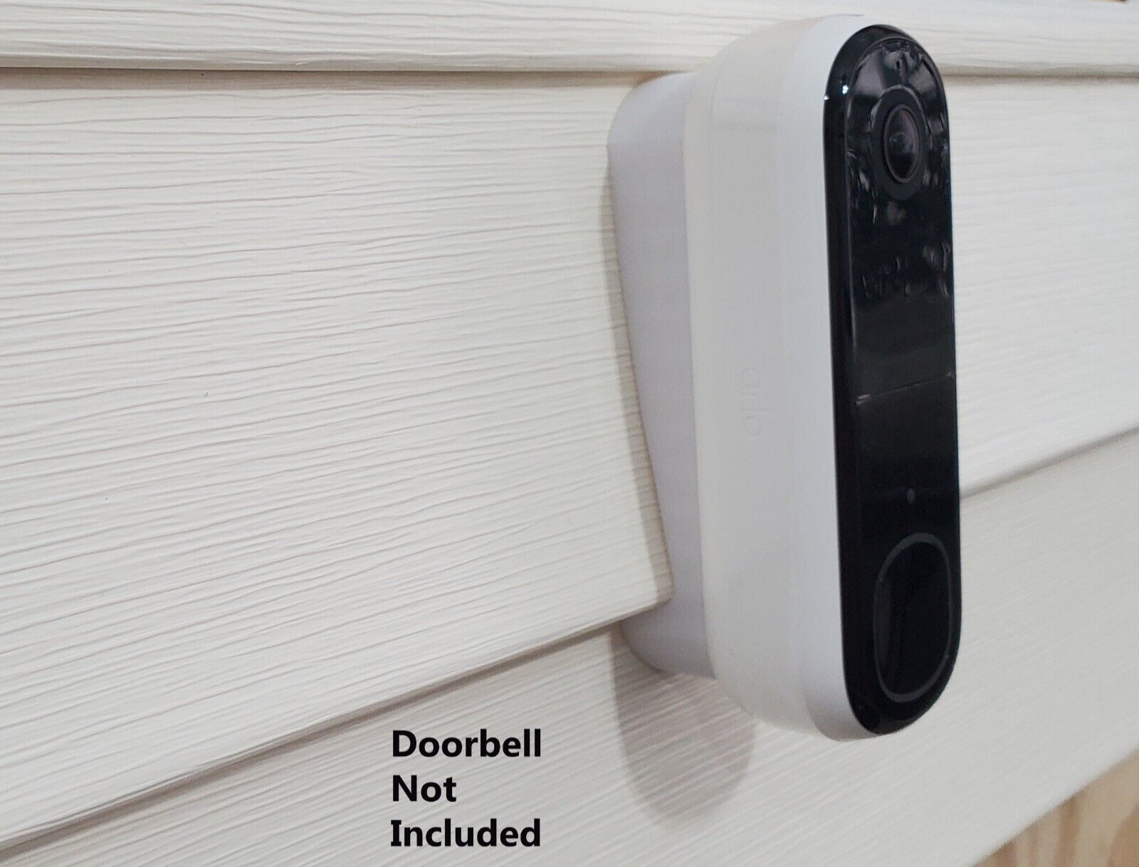 Arlo Doorbell 2K 2nd Gen 4 inch Vinyl Siding Mount Wedge Angle Adjustment Mount