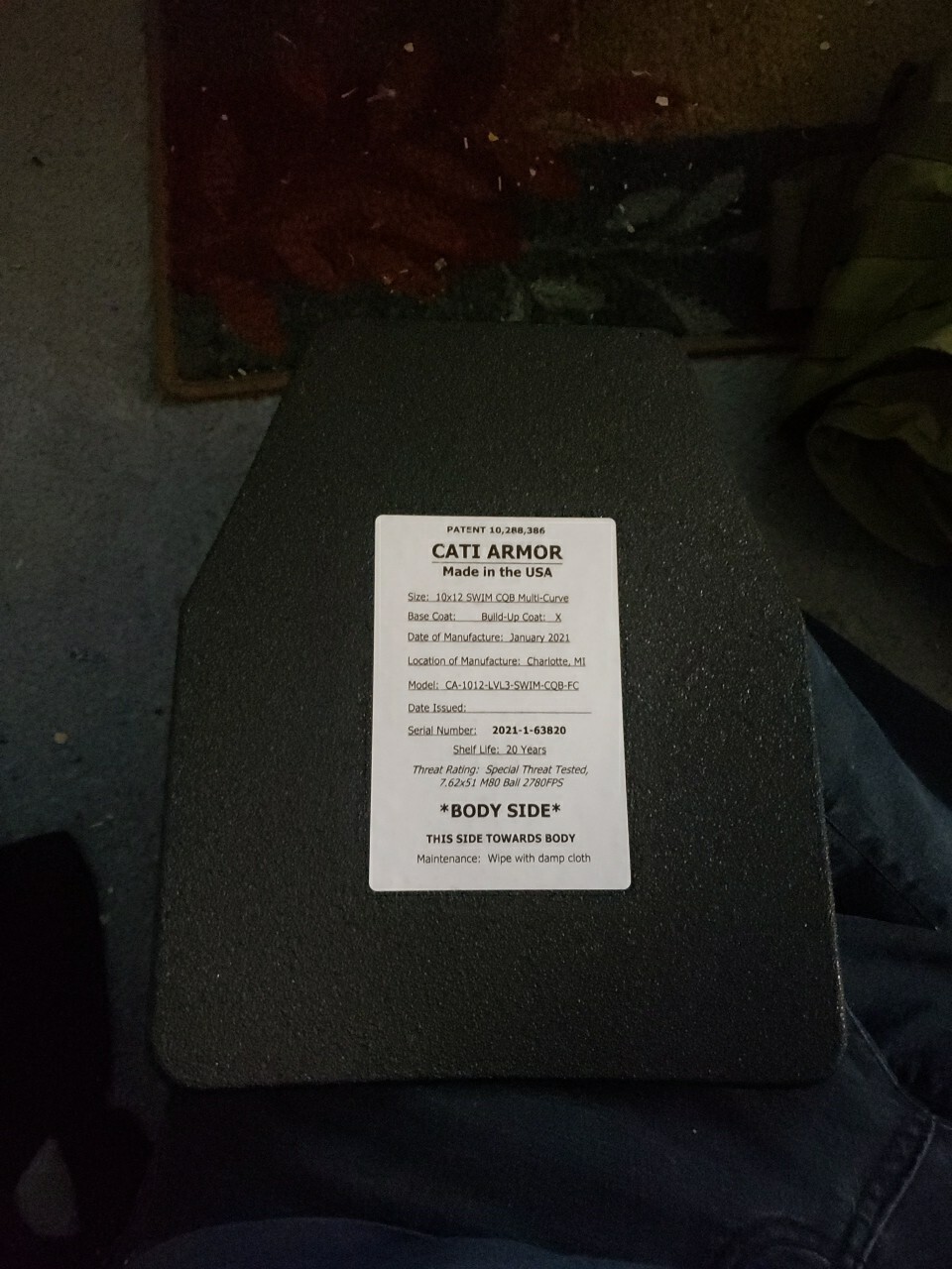 body armor level 3