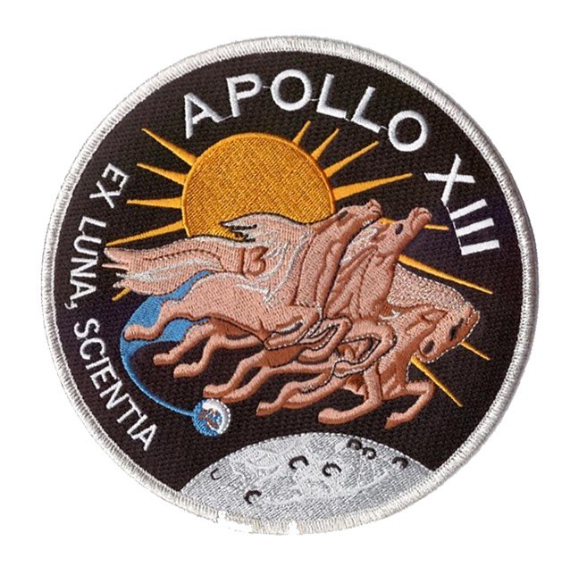 NASA Apollo 13 - 'Successful Failure' Embroidered Mission Patch - 6" Diameter