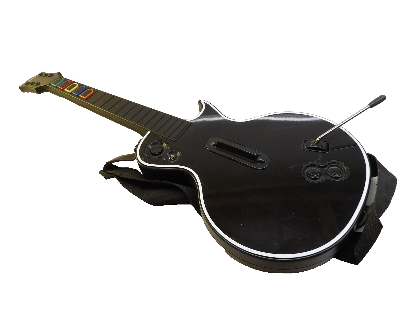 Guitar Hero Guitar Wireless PlayStation 3 PS3 Les Paul Gibson w/Strap No Dongle