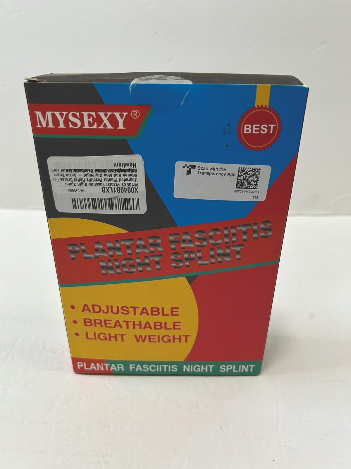 Plantar Fasciitis Night Splint - Upgraded Plantar Fasciitis Relief Men And Women