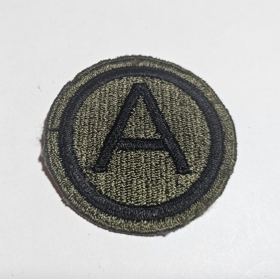 U.S. 3rd ARMY CENTRAL COMMAND PATCH SHOULDER INSIGNIA SUBDUED OD UNITED STATES