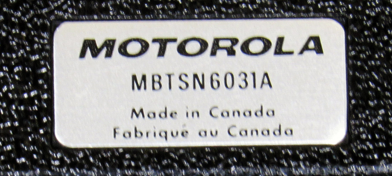 Motorola MBTSN6031A External Speaker