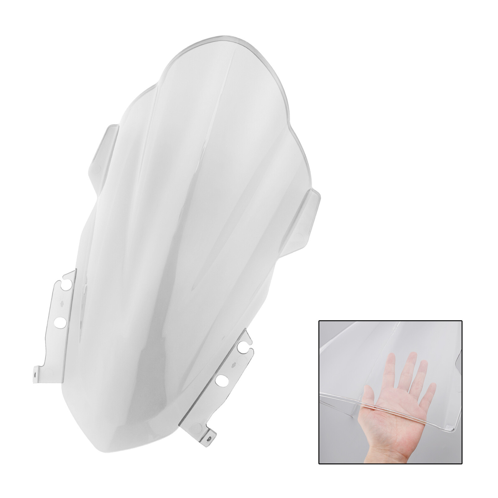 Motorcycle Windshield WindScreen fit for Daytona 660 2024~2025 white