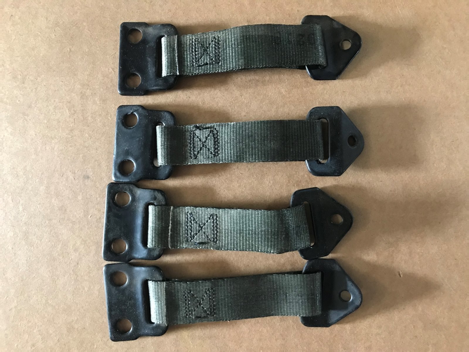 M998 HUMMER HUMVEE SOFT DOOR, DOOR STOP STRAPS SET OF 4