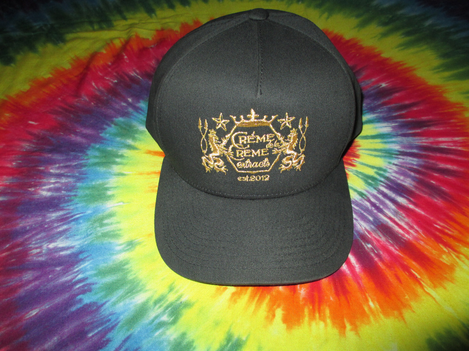 CREME DE LA CANNA CALIFORNIA SANTA CRUZ CALI HERB WEED POT CANNABIS HAT CAP NEW