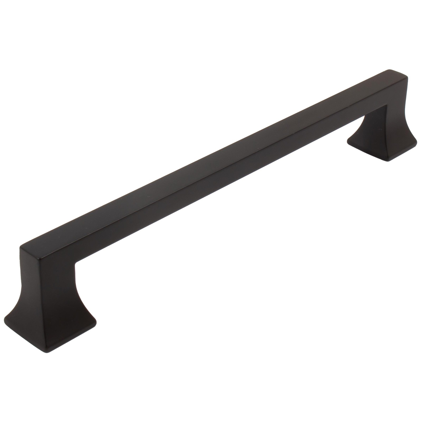 Livingstone Cabinet Pull, 160 Millimeters, Matte Black by Stone Harbor Hardware