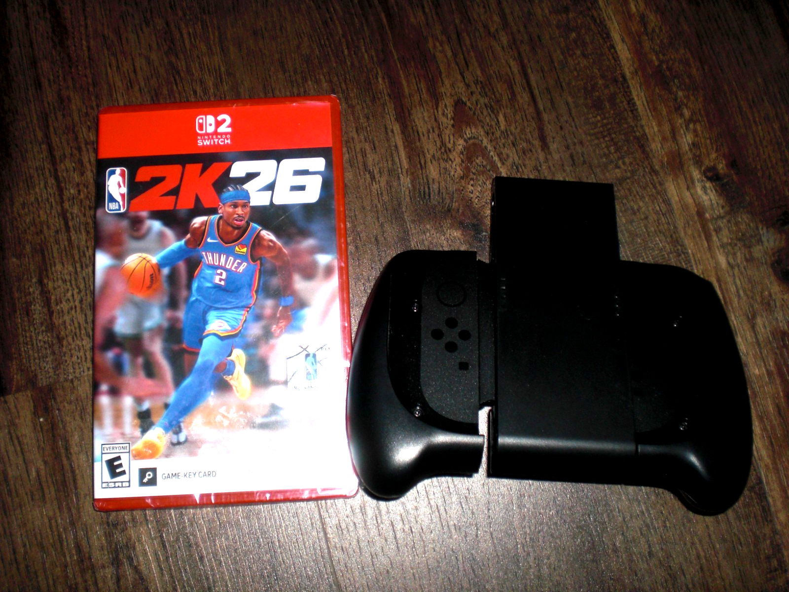 NEW NBA 2K26 SEALED GameStop JoyCon Charging Grip 4 Nintendo Switch 2 Controller