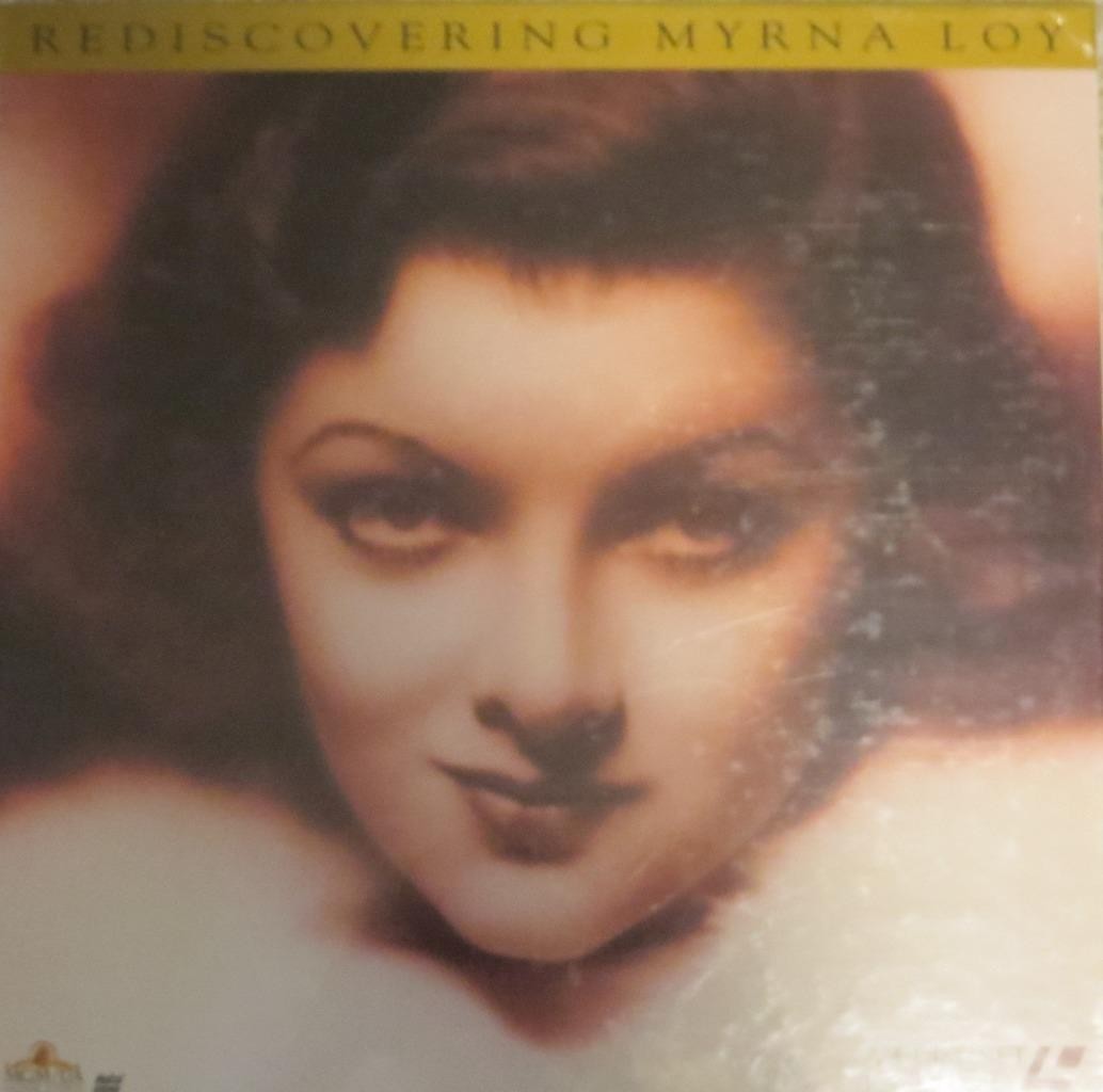 REDISCOVERING MYRNA LOY LASERDISC BOXSET NEW