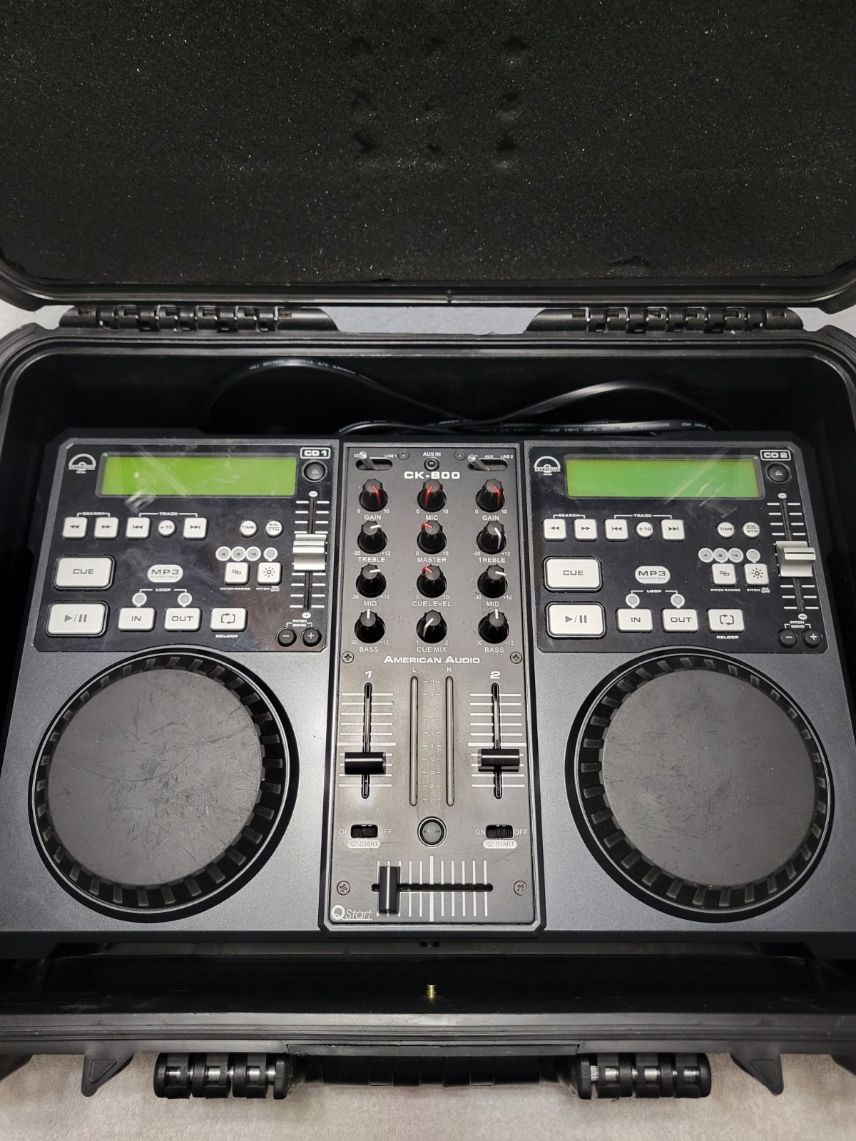American Audio Cd/Mp3 Player Mixer CK-800 Good Condition
