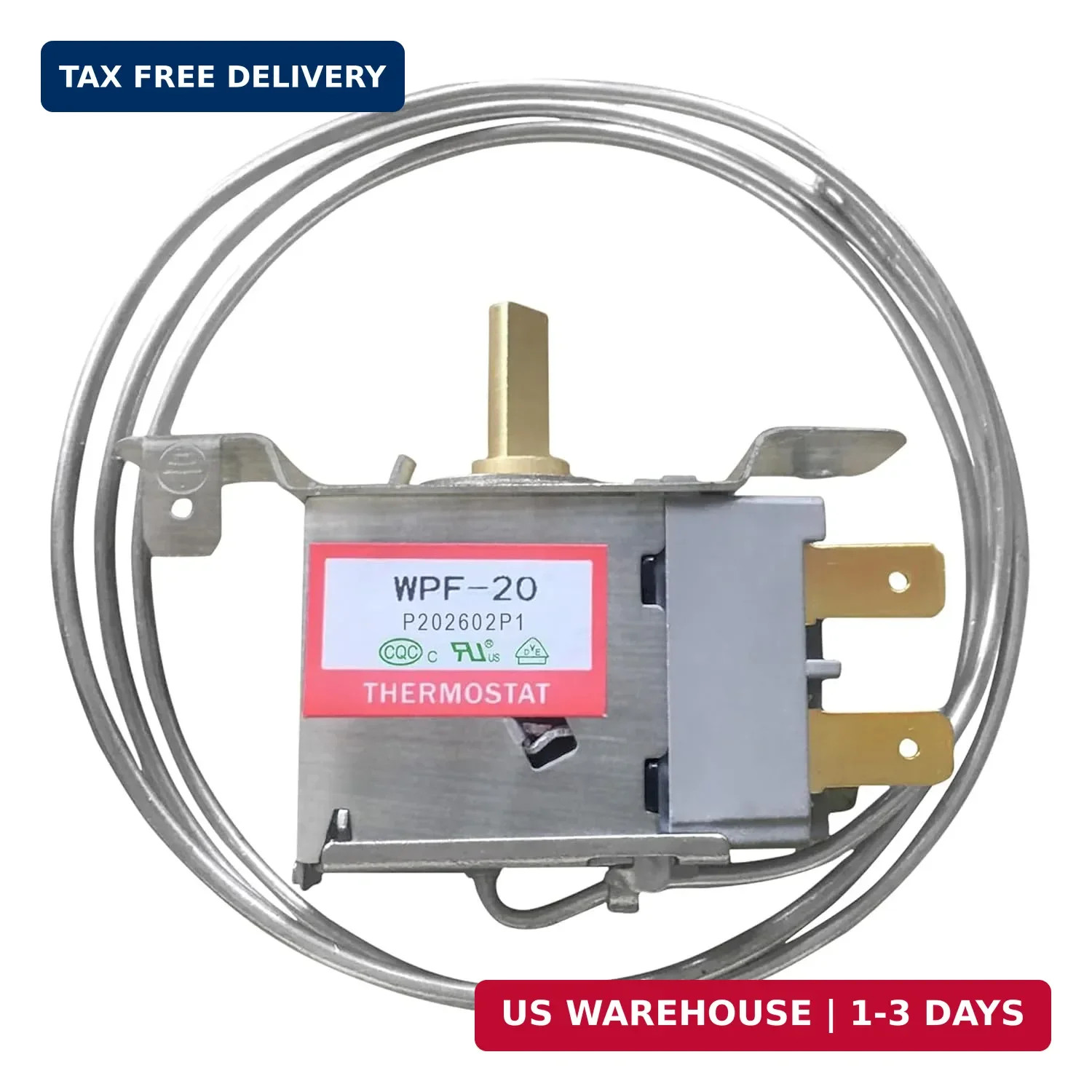 Universal Fridge/Freezer Thermostat Refrigerator Temperature Control WPF-20 new