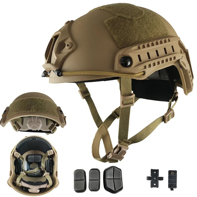 Tactical Fast Helmet Paintball CS Riding Shooting Protective Gear Outdoor Sports
