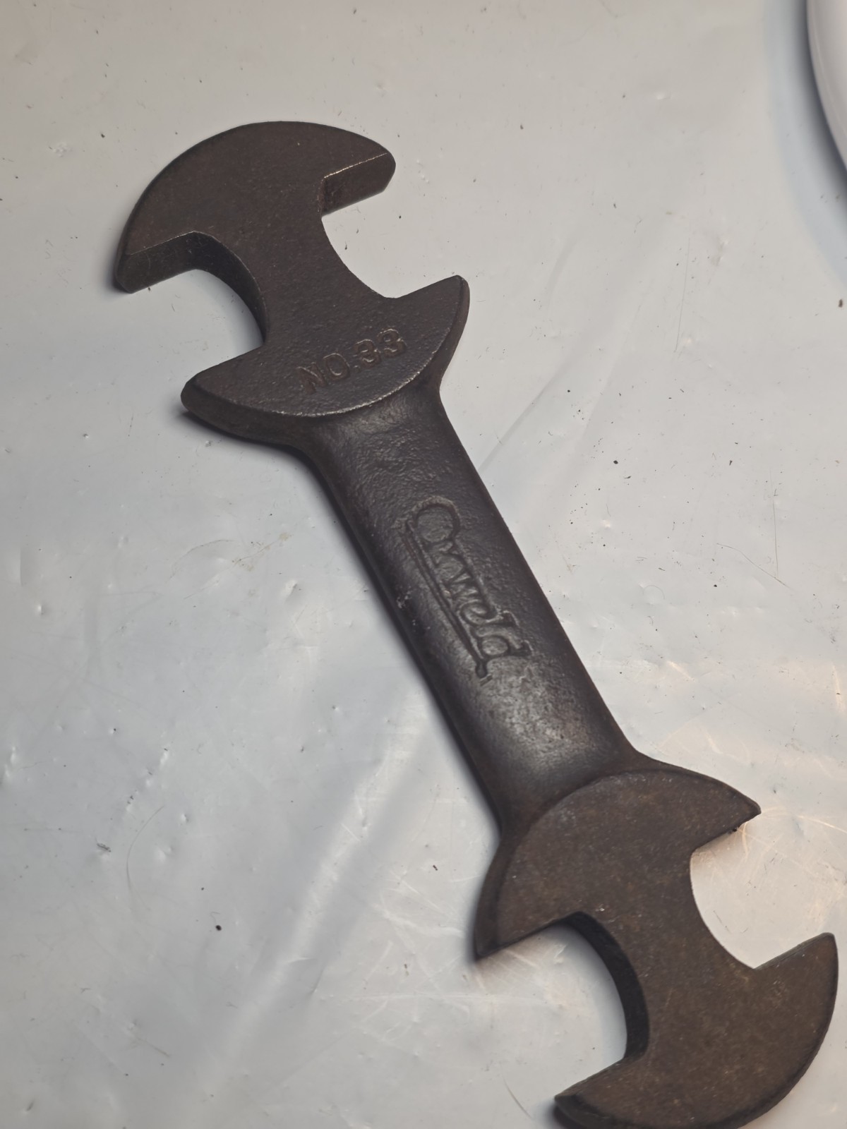Vintage Oxweld No. 33 Welding Oxy-Acetylene Way Size Open End Wrench USA
