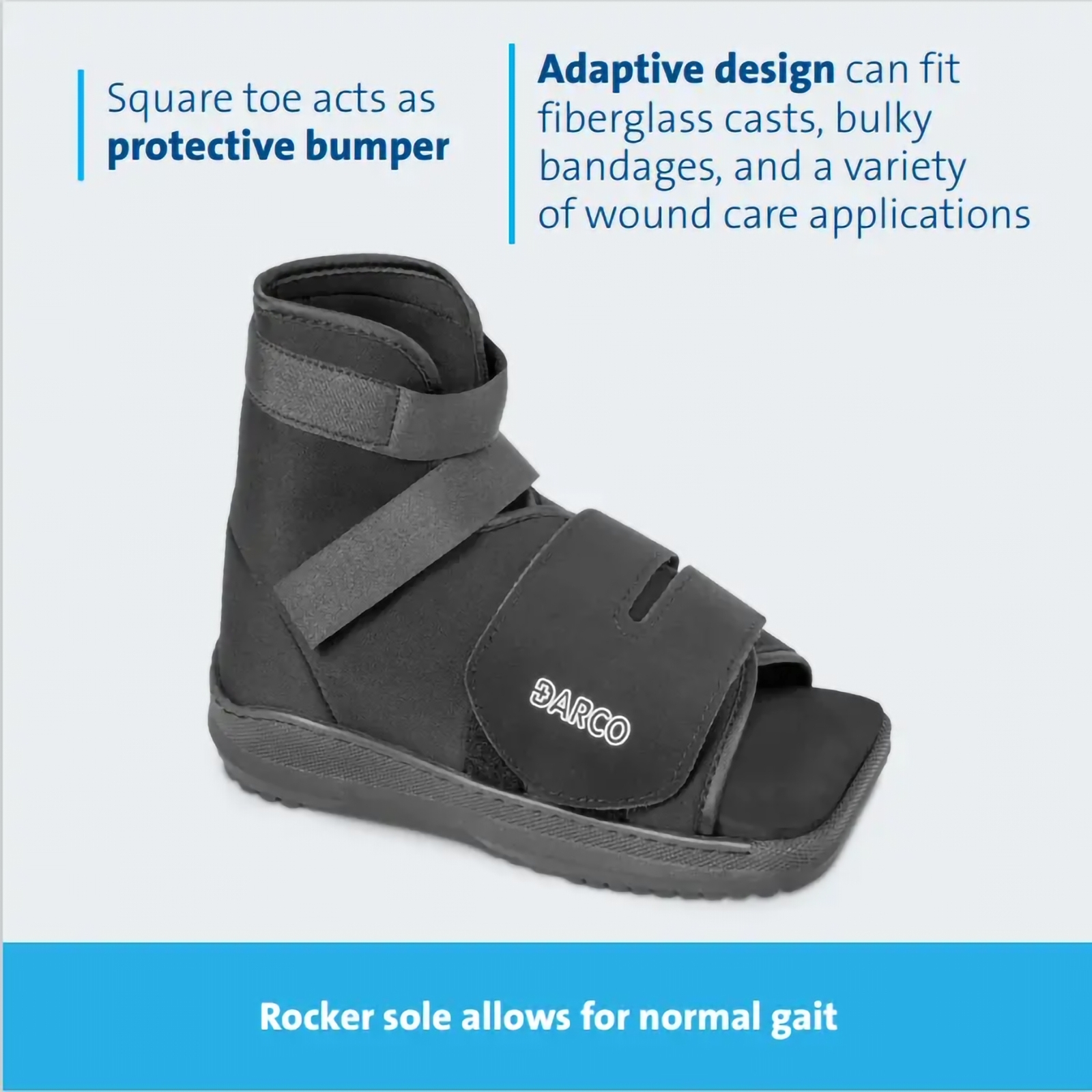 SlimLine Black Cast Boot Large