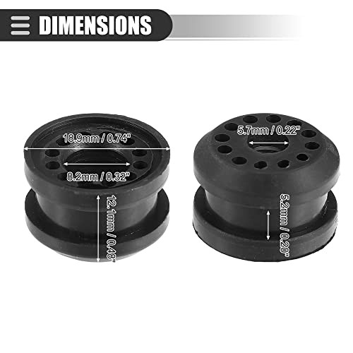 Transfer Case Linkage Bushing, for Dodge for Ram 2500 2003-2008, Rubber,