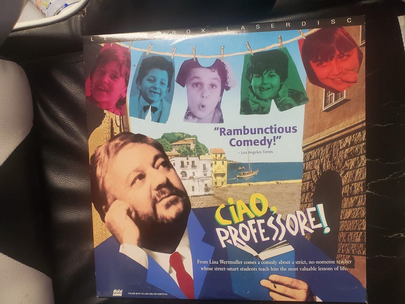 Ciao, Professore (Laserdisc, 1995) RARELY TOUCHED / VERY GOOD