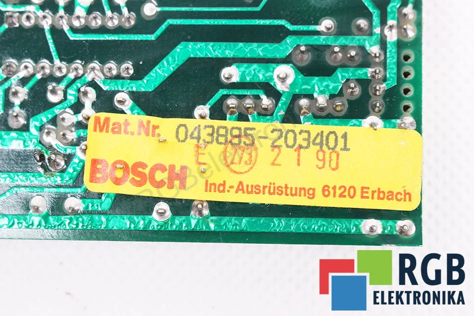 043895-203401 BOSCH - Refurbished - 24 Months Warranty