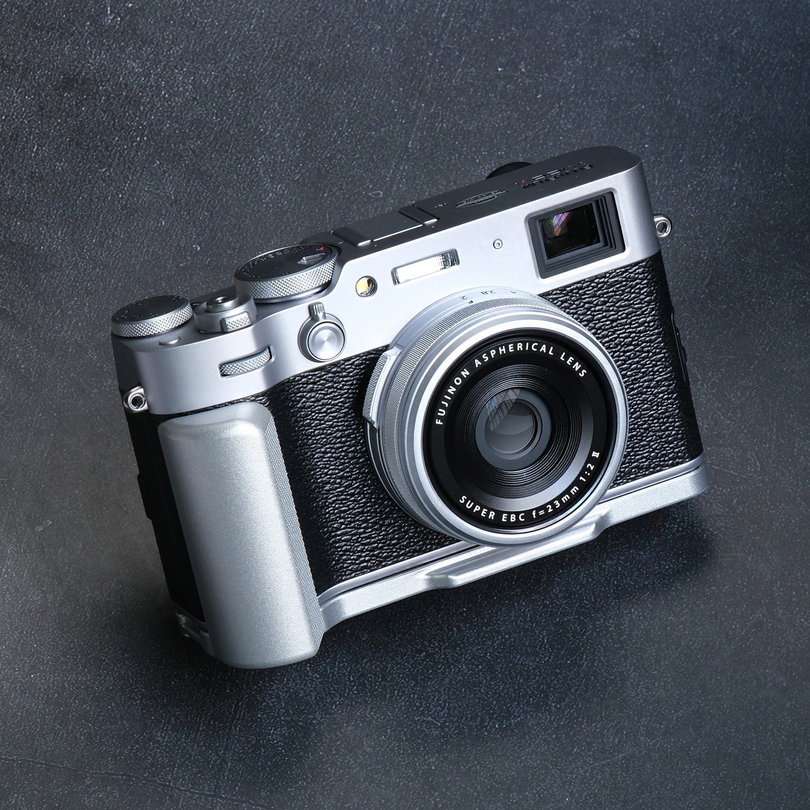 Sliver Black Metal L Hand Grip For Fujifilm X100vi X100V6 Camera Handle Antislip