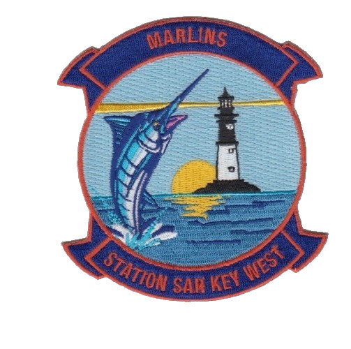 MARLINS STATION SAR KEY WEST COMMAND CHEST PATCH