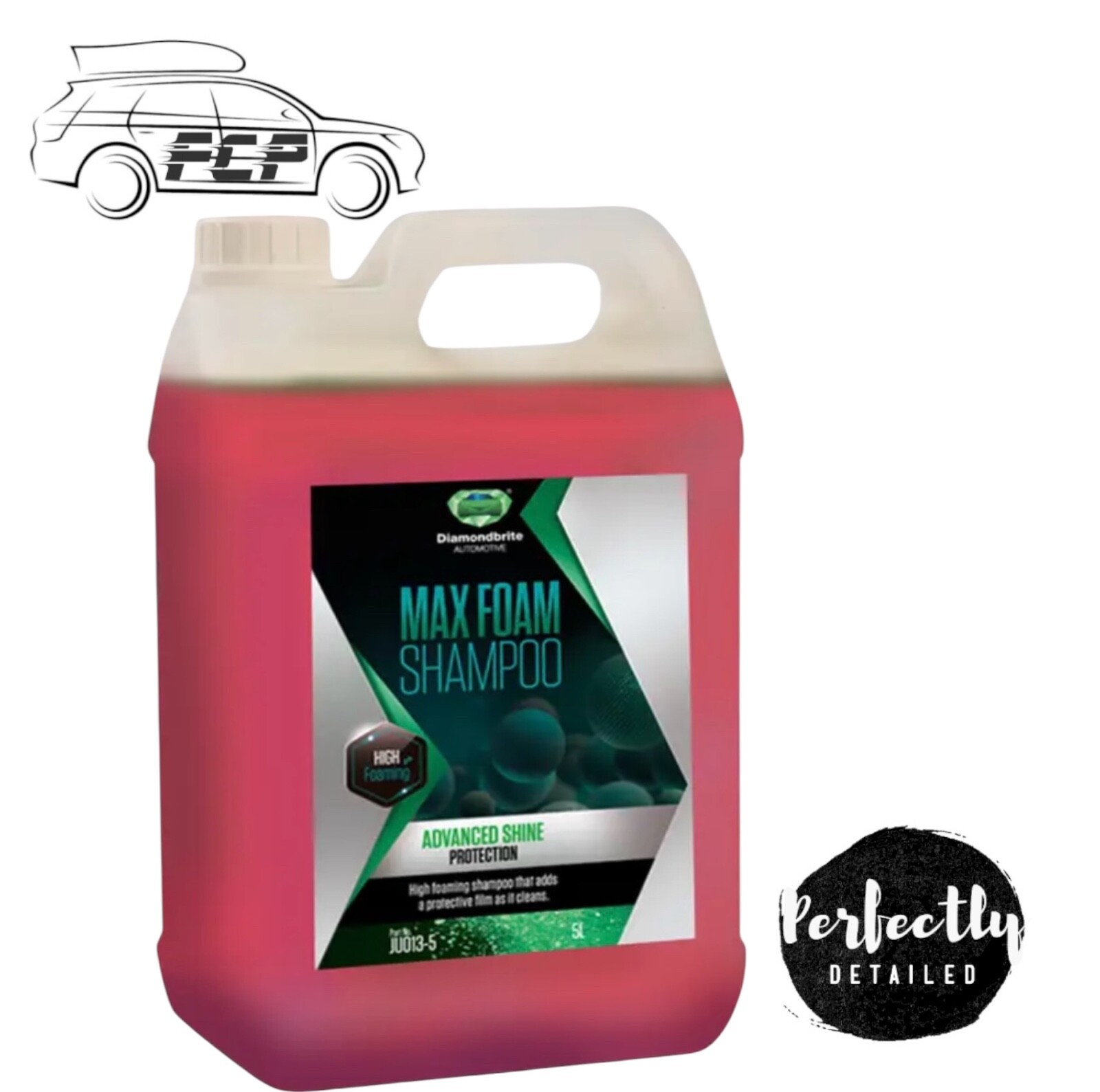 Diamondbrite Max Foam Shampoo Advanced Shine Protection 5L