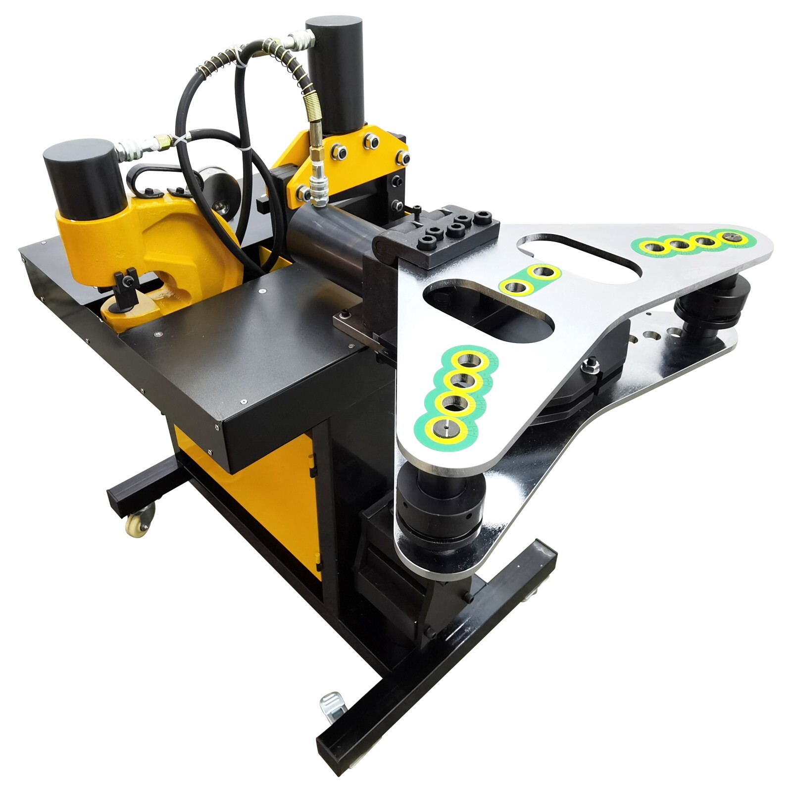 5 in 1 Bus Processing Machine Multi-functional Puncher Cutting Punching Bending