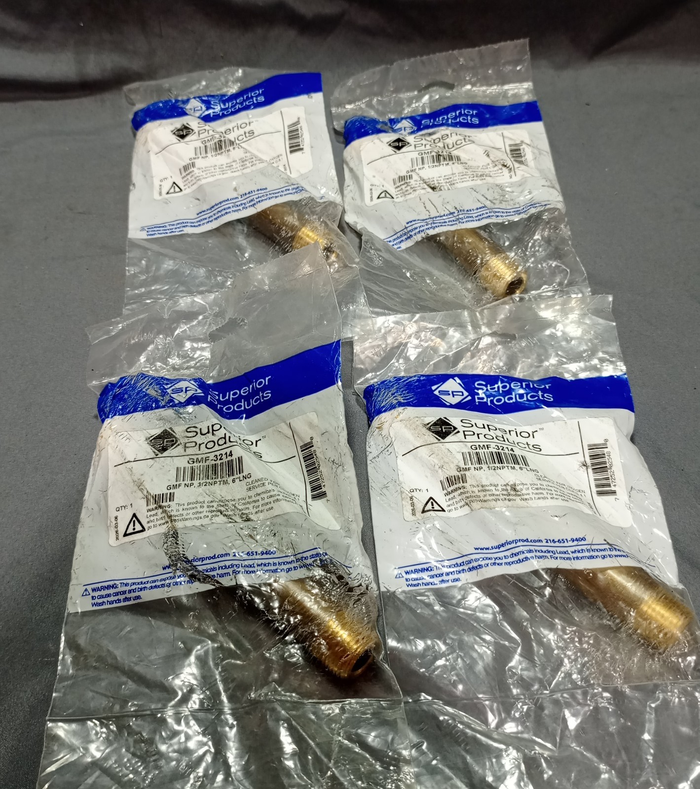 Lot Of 4 Superior Products GMF-3214