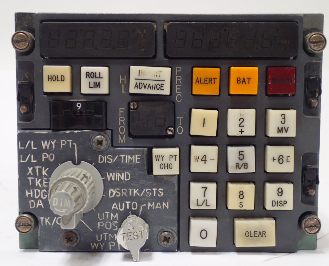 DELCO SYSTEMS OPERATIONS 01-00444 CONTROL AND DISPLAY UNIT CAROUSEL IV-EPN