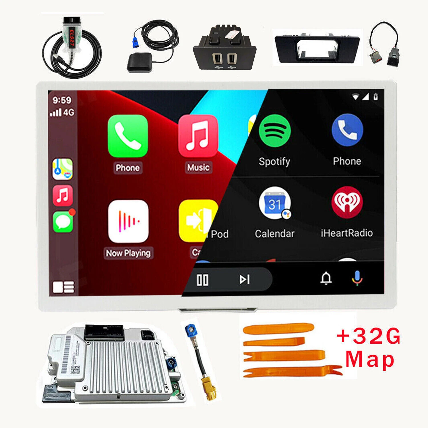 Factory SYNC 2 to SYNC 3 Upgrade Kit 3.4 Fit for Ford Sync3 APIM Module Carplay
