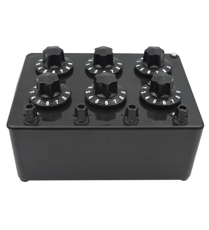 ZX21f Precision Plastic Variable Decade Resistance Resistor Box Physical Electr