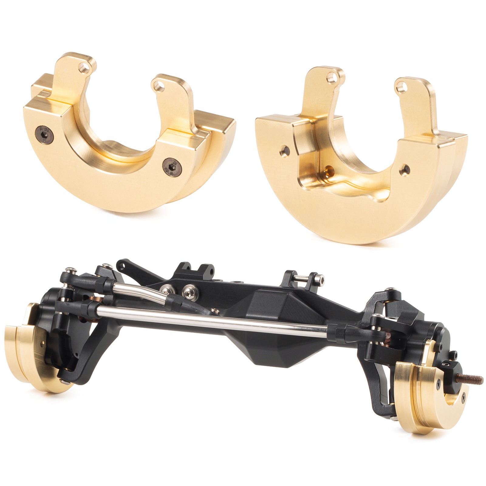 Stackable Brass Weight Hangers for Supershafty CP43 CP44 Portal Axle LCG Upgrade