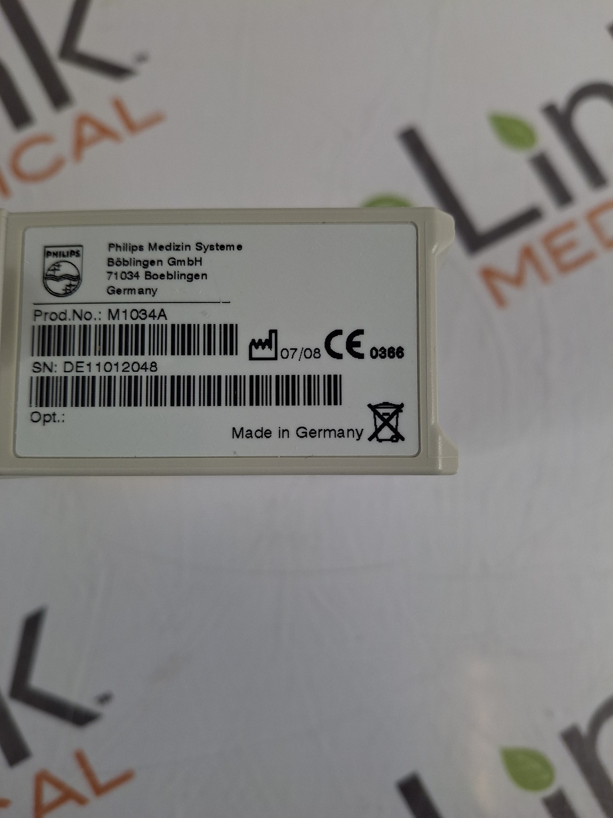 Philips IntelliVue M1034A Single Parameter Bispectral Index Module