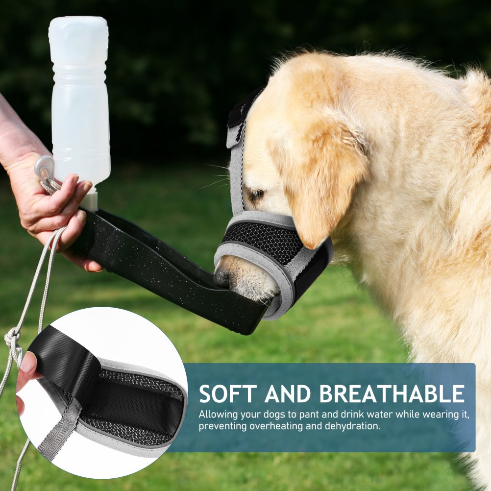 Dog Muzzles for Large Dogs Chihuahua Biting Mouth Guard Pet Cover Bark Stopper