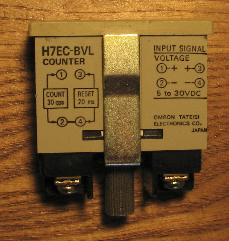 OMRON H7EC-BVL Counter 30V 30CPS Counts Per Second