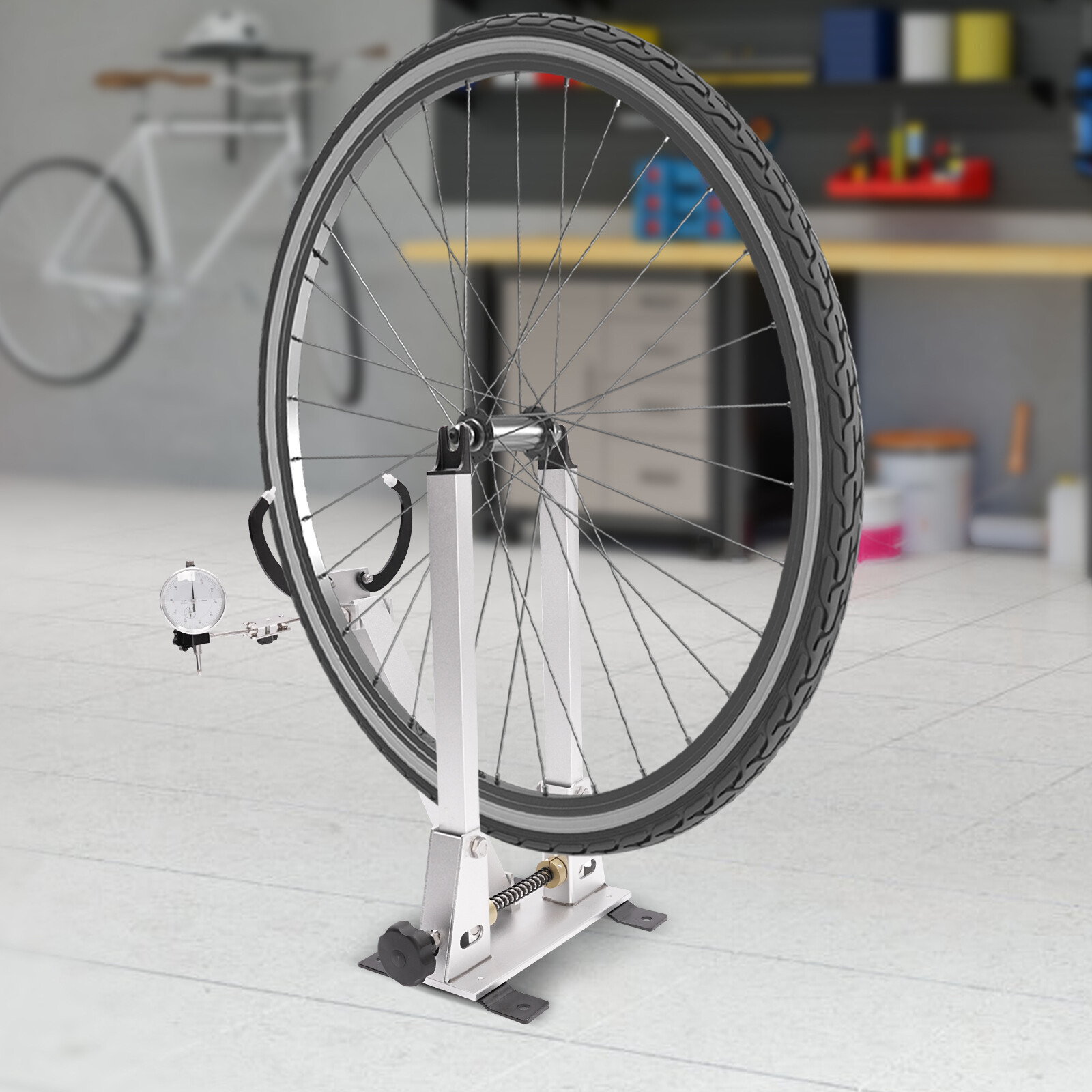 Bike Wheel Truing Stand Tire Rims Wheel Repair Tool Bicycle Workstand Pro