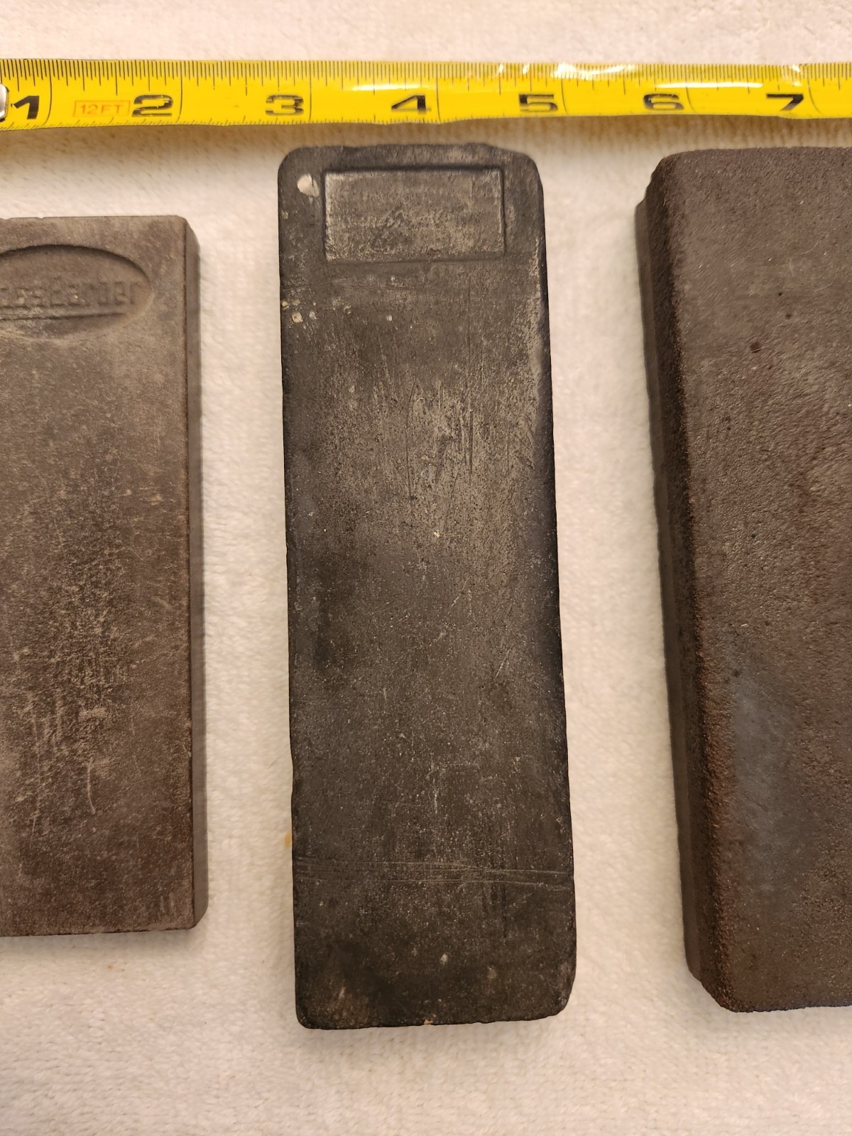 Vintage sharpening honing stones