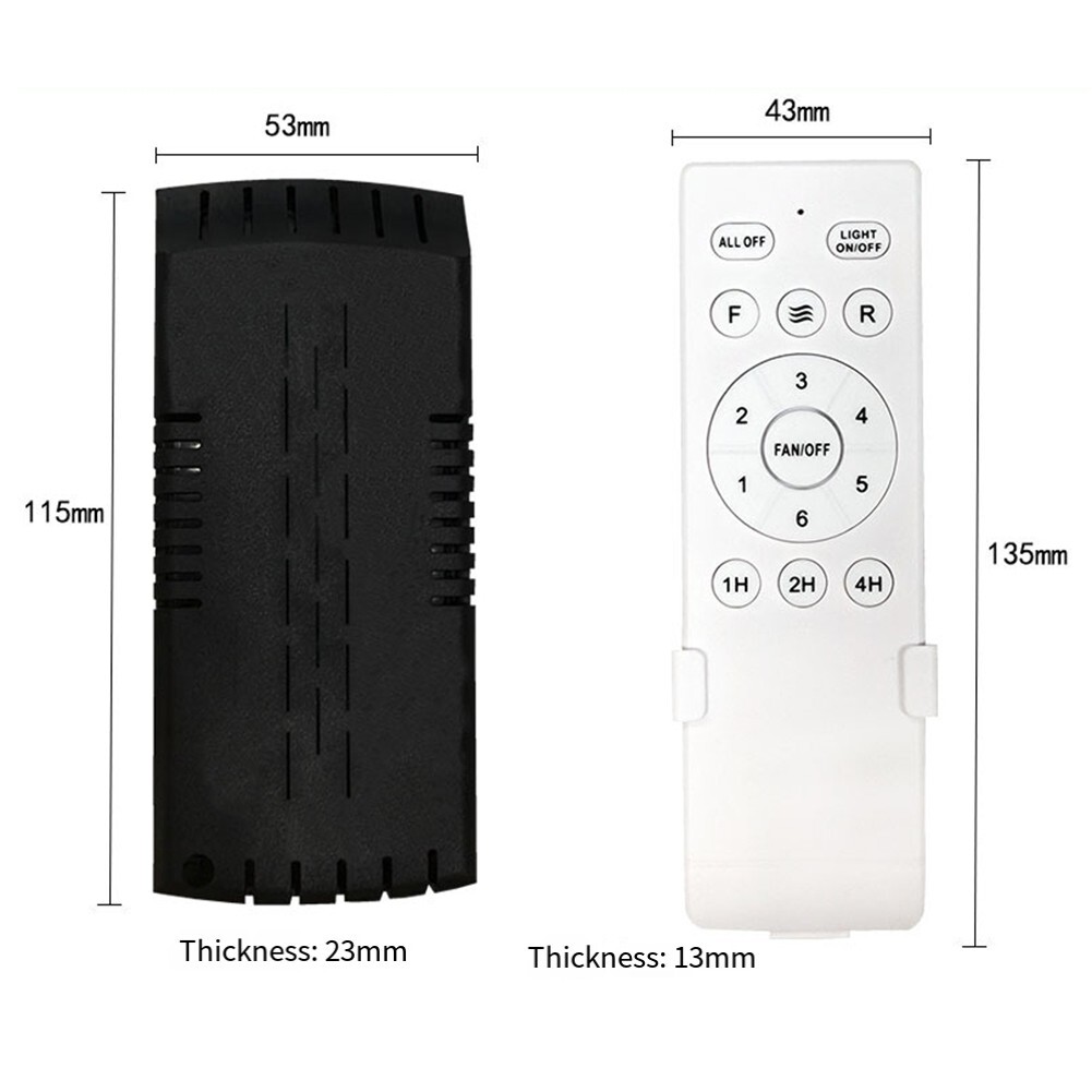 Frequency Conversion Ceiling Fan Remote Control Kit Light Receiver Controller