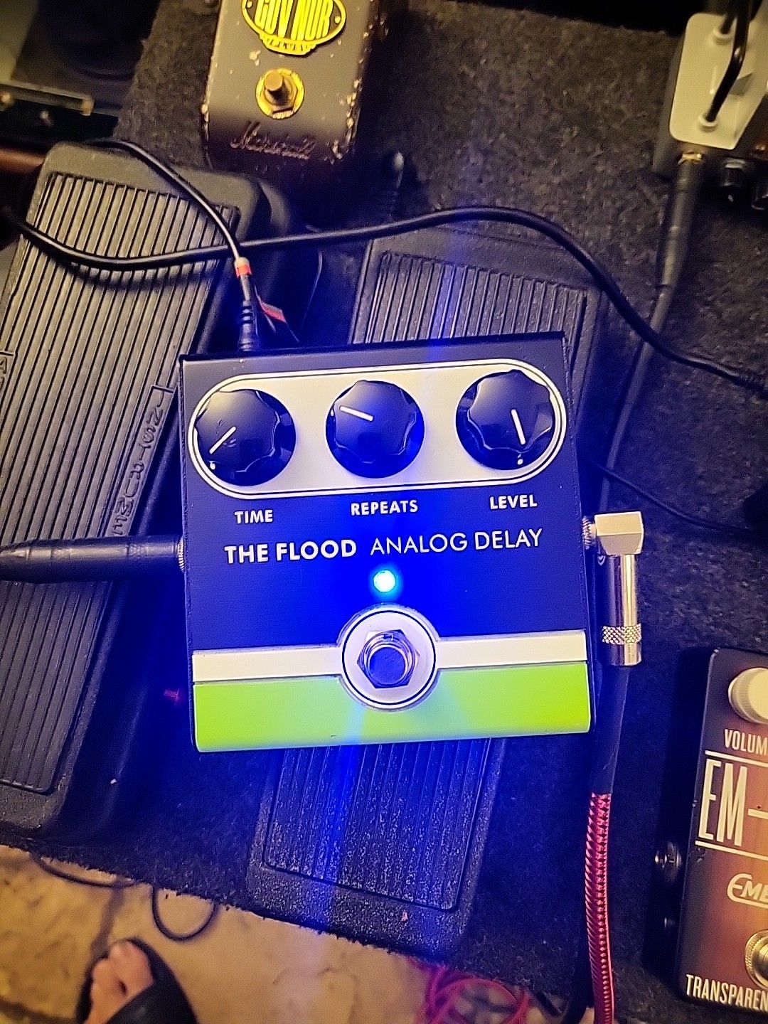Jet City The Flood Analog Delay Guitar Effect Pedal
