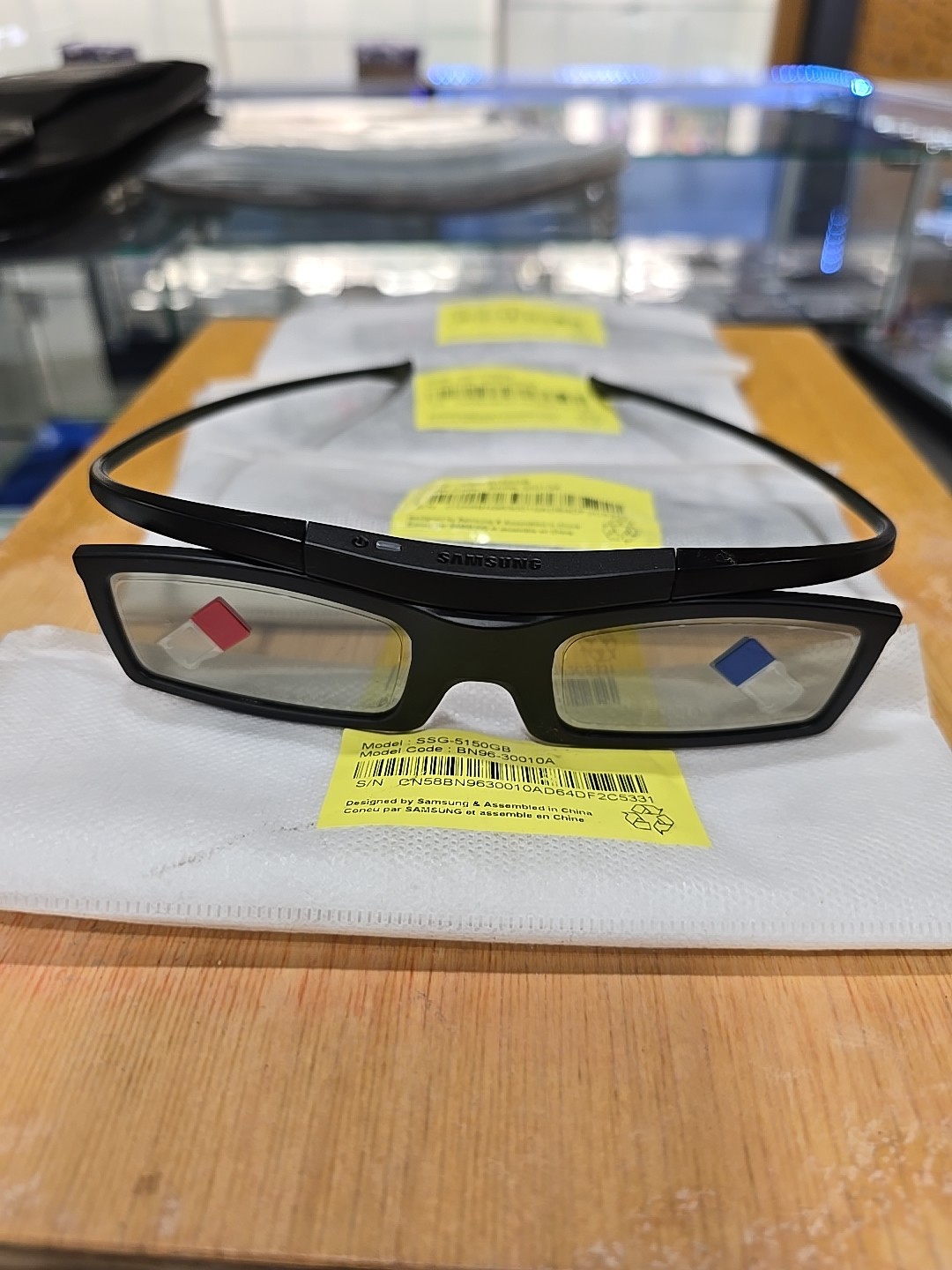 Samsung SSG-3100GB Black Frame RF 3D Active Glasses For Smart TV (Lot Of 4)