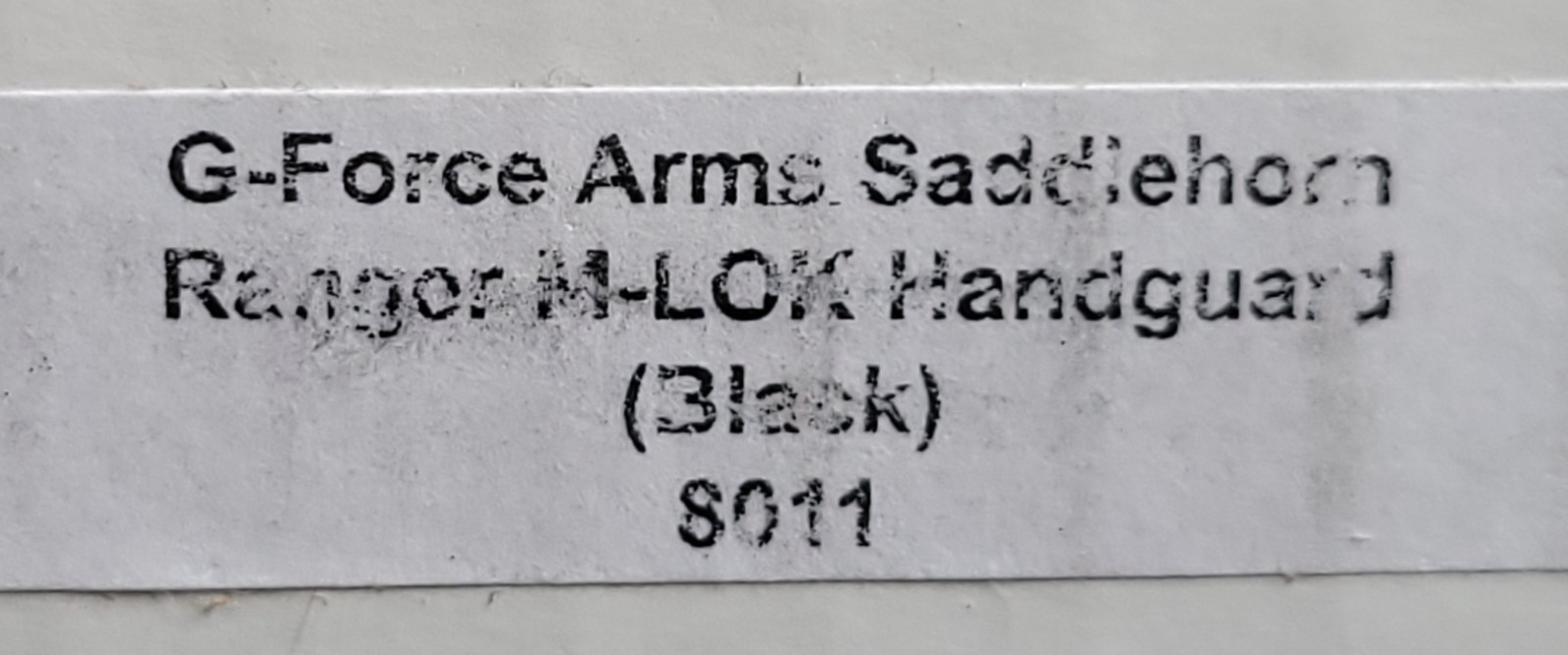 Rangerpoint Precision for GForce Saddlehorn Handguard