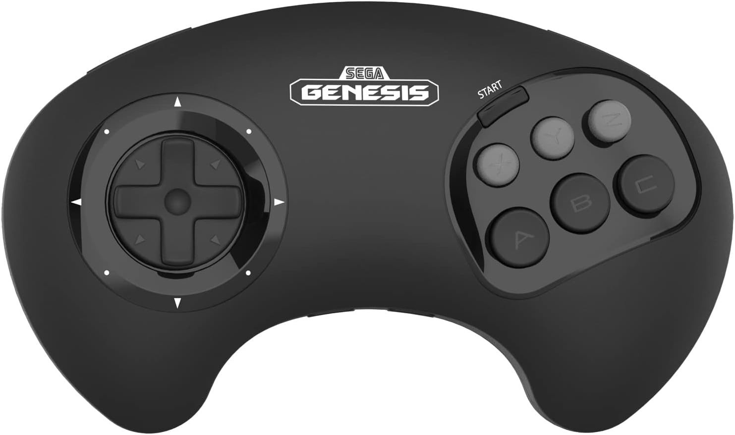 Sega Genesis Wireless Arcade Controller - Black