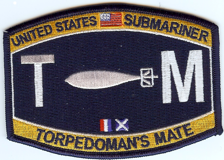 Submarine Rating Patch - (TM) Torpedoman's Mate- BC Patch Cat No. c6763