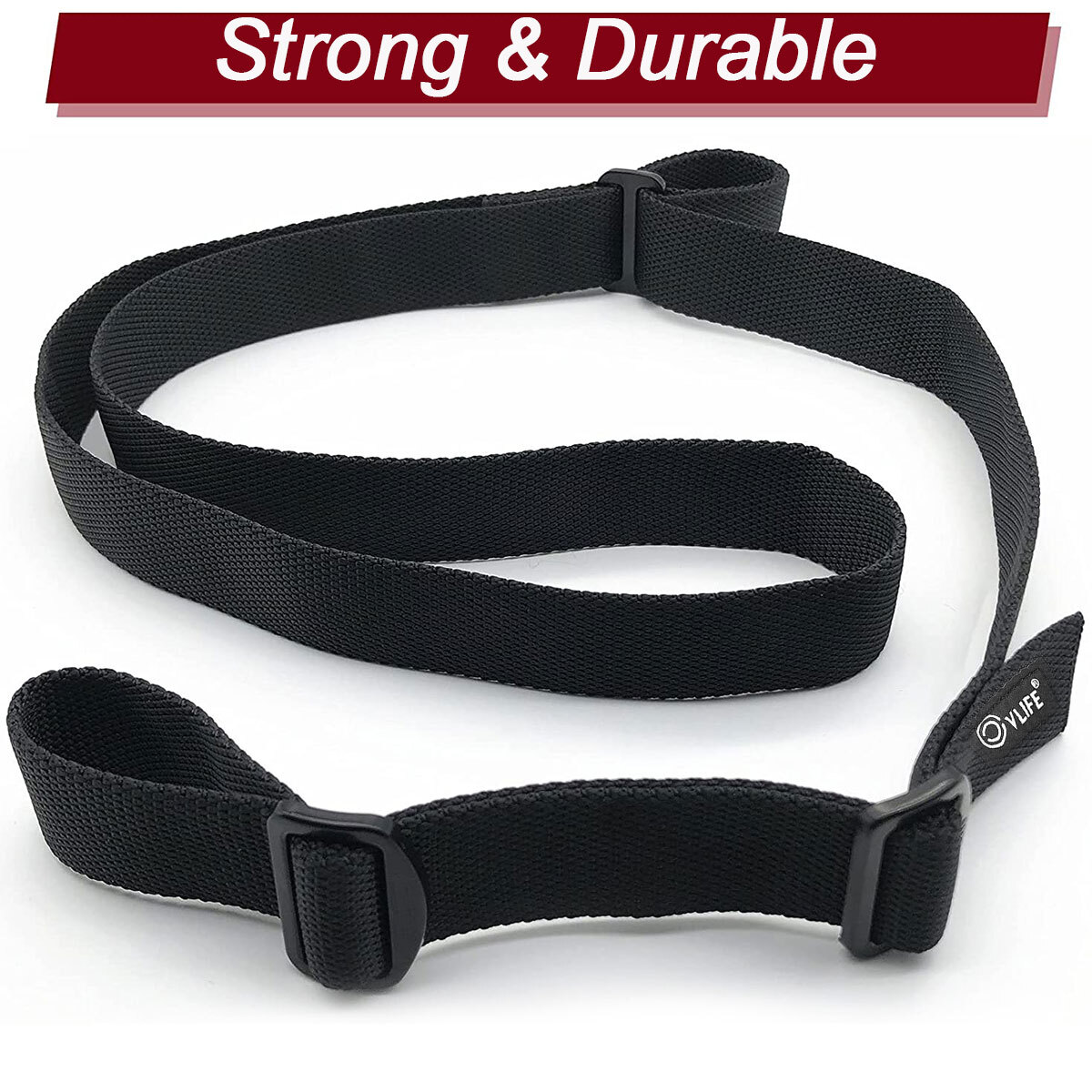1.25"Tactical 2-Point Rifle Sling Fast-Loop Adjustable Gun Strap Airsoft Hunting