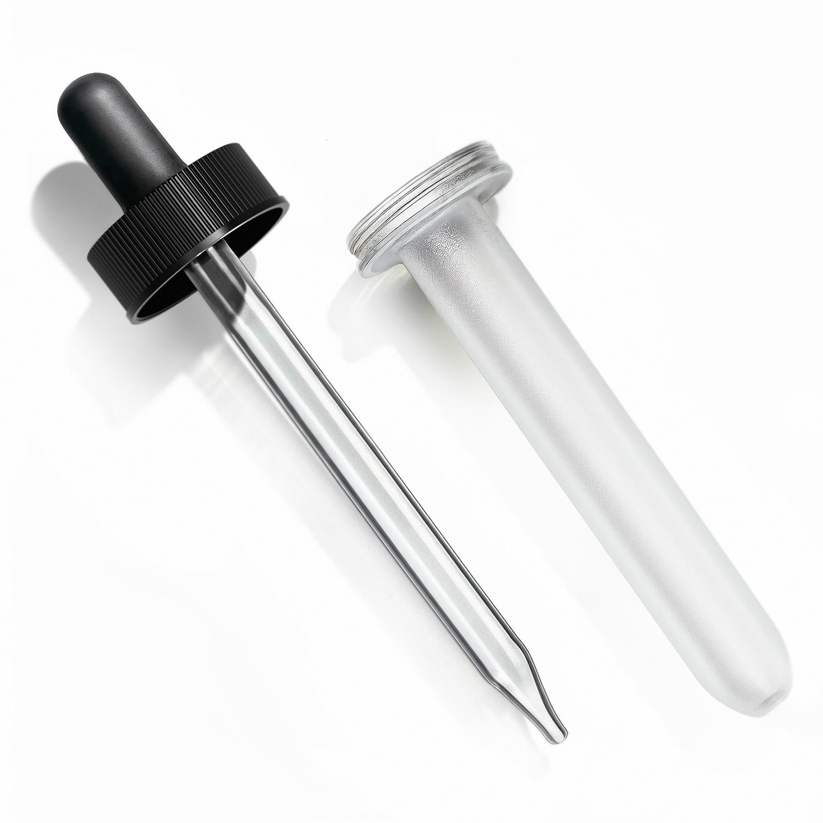 Handcraft Blends Glass Oil Dropper for 4 oz Bottles – With Plastic 4 Ounces