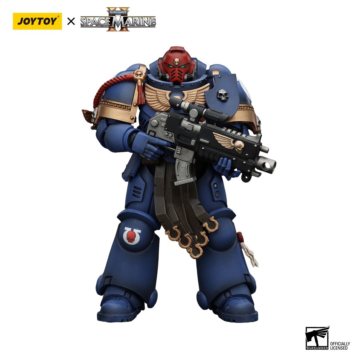 JOYTOY Warhammer 40K 1/18 Action Figure Ultramarines Sergeant Gadriel Model