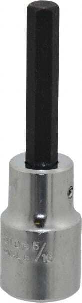 Proto J54415/16 Hex Bit Socket: 1/2" Drive, 5/16" Hex, 1-3/4" Bit Length