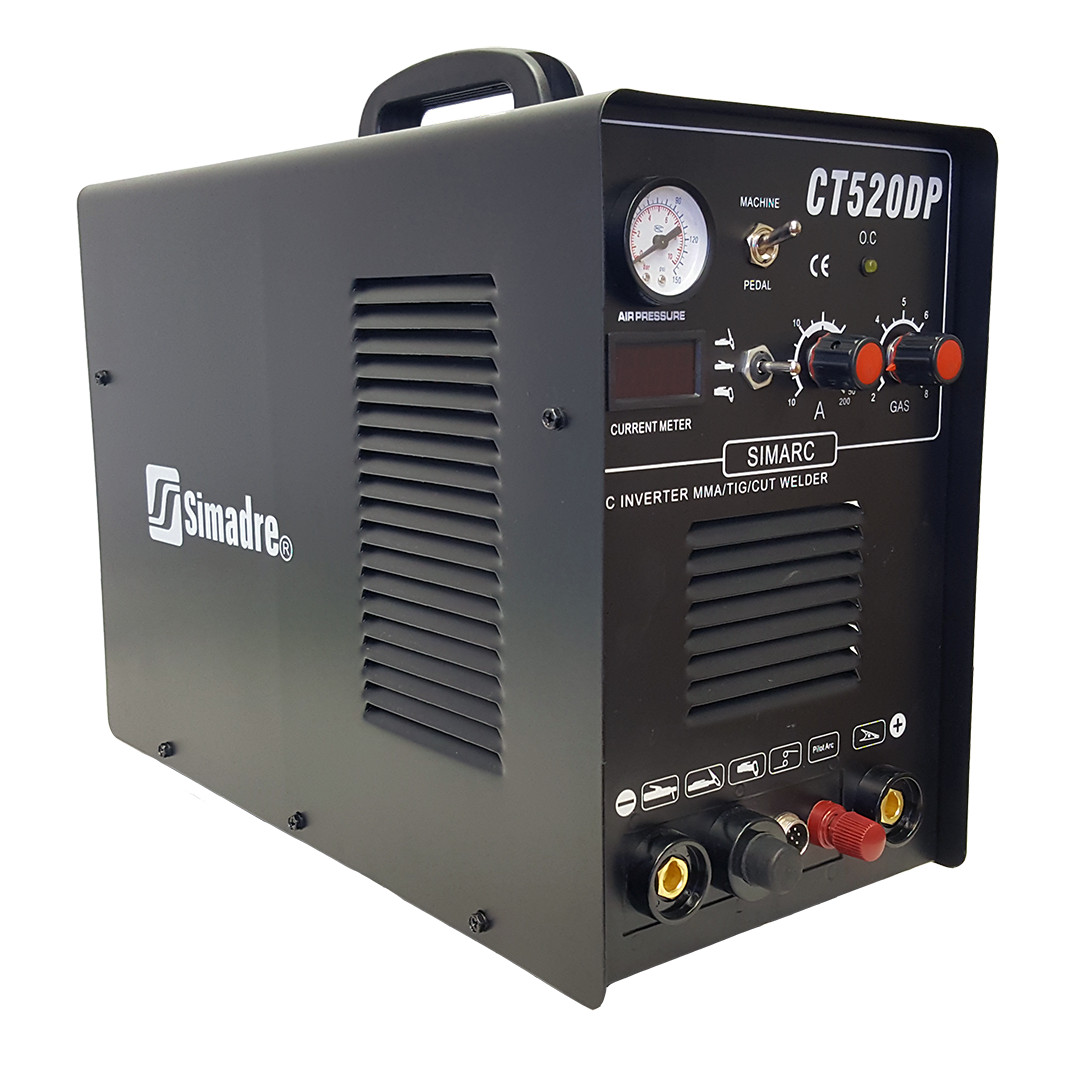 PLASMA CUTTER 50A PILOT ARC SIMADRE® 3IN1 200A TIG ARC MMA WELDER 520DP NEW