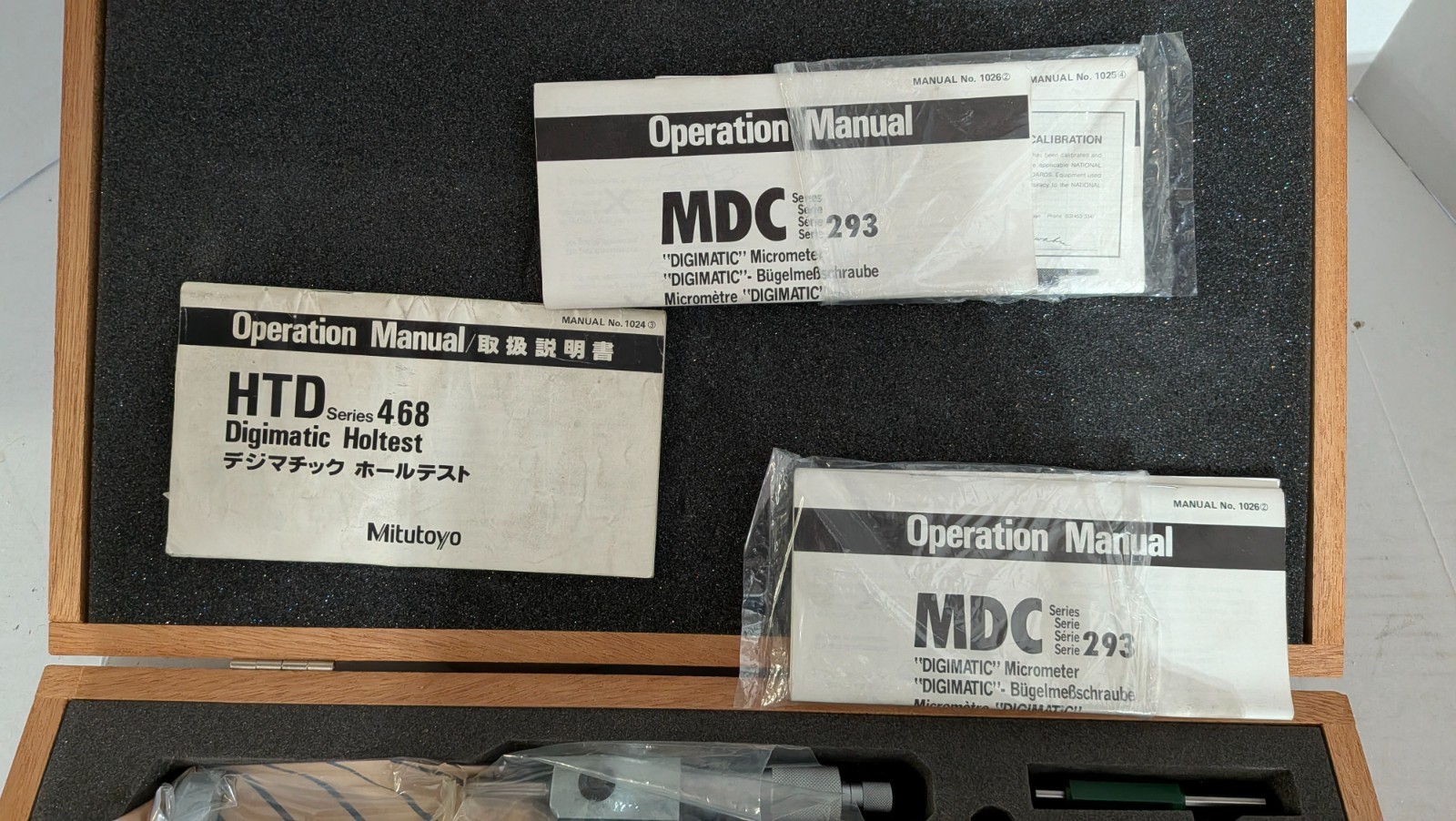 Mitutoyo Micrometer Sets Series 293